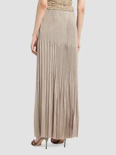 Giorgio Armani Women's Plissé Maxi Skirt | Thumbnail 3 Giorgio Armani Women's Plissé Maxi Skirt | Thumbnail 3