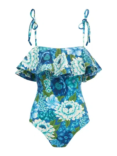 ALÉMAIS Women's Margo Ruffle One-Piece Swimsuit - Size XS | Thumbnail 1 ALÉMAIS Women's Margo Ruffle One-Piece Swimsuit - Size XS | Thumbnail 1