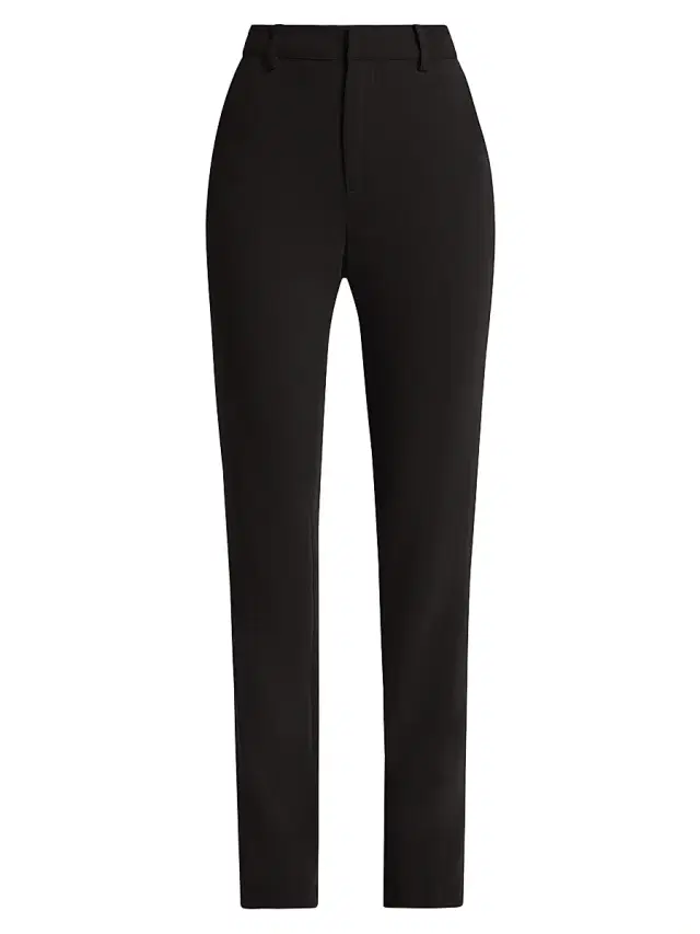 Cinq à Sept Women's Kerry Crepe Straight-Leg Pants - Black