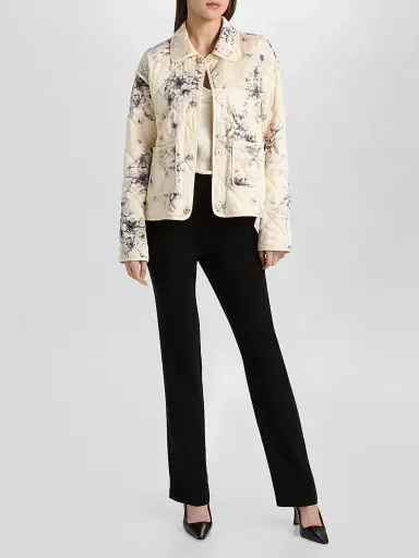 Cinq à Sept Women's Alexa Hand-Sketched Floral Jacket | Thumbnail 2 Cinq à Sept Women's Alexa Hand-Sketched Floral Jacket | Thumbnail 2