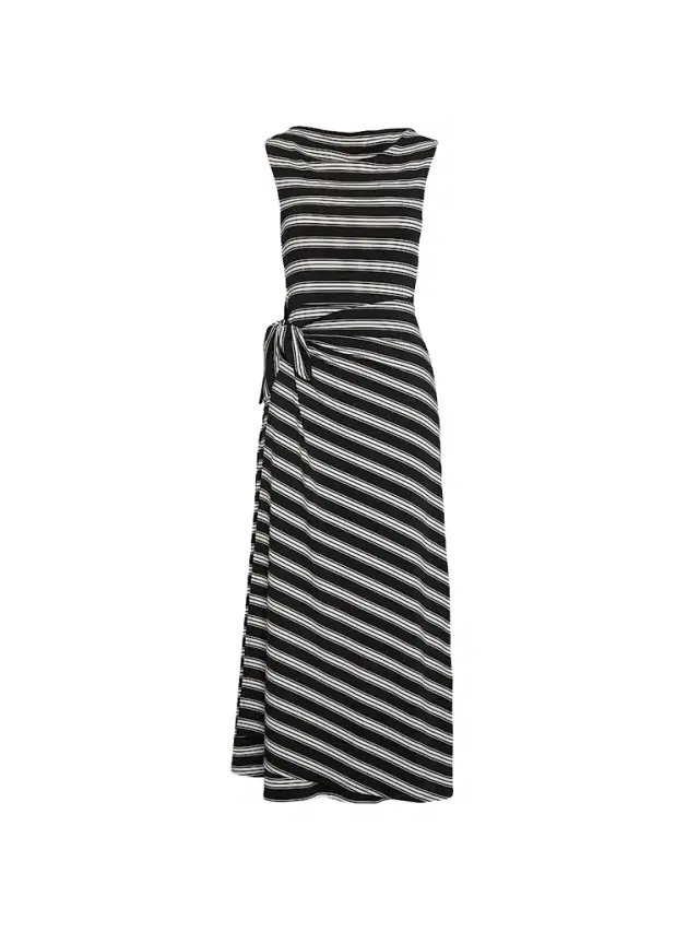 Hill House Home Women's The Jayne Dress - Black  Stripe