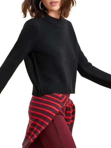 La Ligne Women's Mini Marin Sweater - Black - Size XL | Thumbnail 3 La Ligne Women's Mini Marin Sweater - Black - Size XL | Thumbnail 3