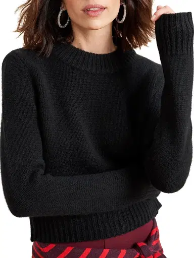 La Ligne Women's Mini Marin Sweater - Black - Size XL | Thumbnail 4 La Ligne Women's Mini Marin Sweater - Black - Size XL | Thumbnail 4