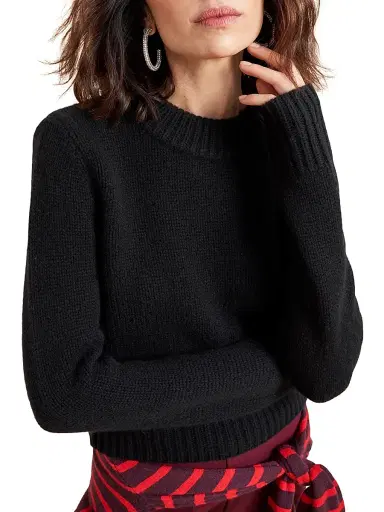 La Ligne Women's Mini Marin Sweater - Black - Size XL | Thumbnail 1 La Ligne Women's Mini Marin Sweater - Black - Size XL | Thumbnail 1