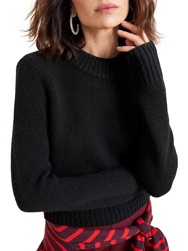 La Ligne Women's Mini Marin Sweater - Black