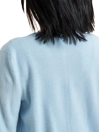 La Ligne Women's Cashmere Cardigan - Light Blue - Size Medium | Thumbnail 5