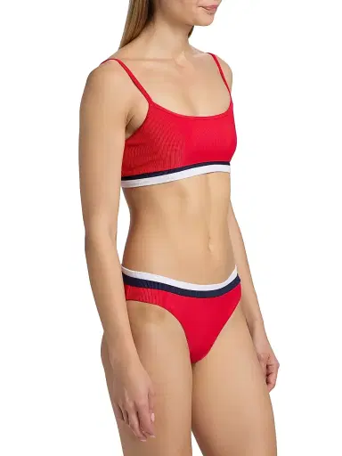 BEACH RIOT Women's Val Colorblocked Bralette Bikini Top | Thumbnail 4 BEACH RIOT Women's Val Colorblocked Bralette Bikini Top | Thumbnail 4
