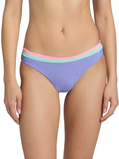 BEACH RIOT Women's Saffron Bikini Bottom - Sherbert Shores - Size Large | Thumbnail 3