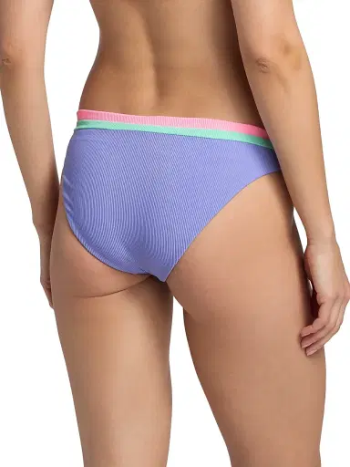 BEACH RIOT Women's Saffron Bikini Bottom - Sherbert Shores - Size Large | Thumbnail 5