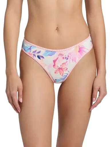 Beach Riot Women's Daria Hibiscus Garden Bikini Bottom - Hibiscus Garden | Thumbnail 3 Beach Riot Women's Daria Hibiscus Garden Bikini Bottom - Hibiscus Garden | Thumbnail 3