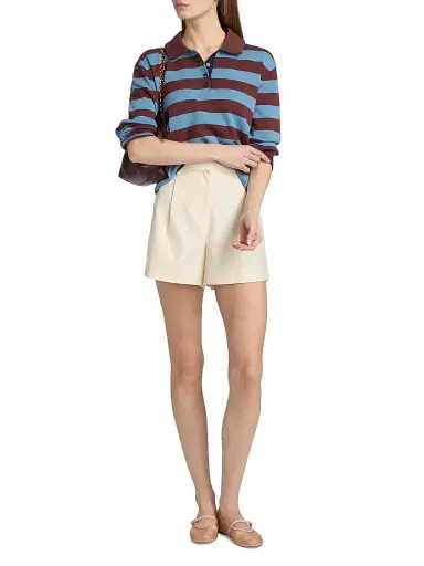 TANYA TAYLOR Women's Barrett Stripe Rugby Top | Thumbnail 2 TANYA TAYLOR Women's Barrett Stripe Rugby Top | Thumbnail 2
