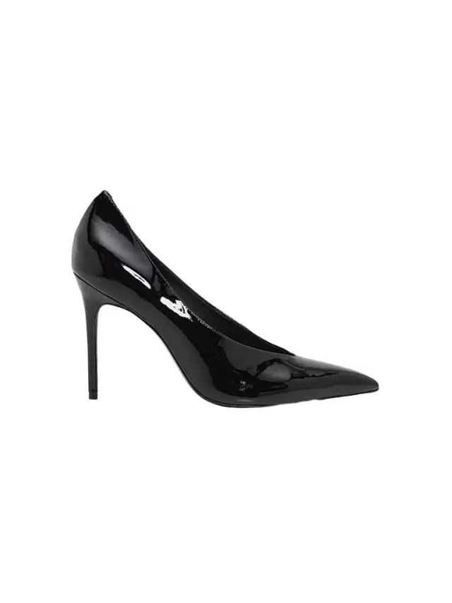 Schutz Women's Claudia 100MM Leather Pumps - Black