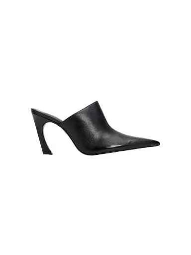 Schutz Women's Lexi 95MM Leather Mule Pumps - Black - Size 11 | Thumbnail 1 Schutz Women's Lexi 95MM Leather Mule Pumps - Black - Size 11 | Thumbnail 1