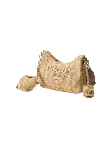 Prada Women's Re-Edition 2005 Crochet Shoulder Bag | Thumbnail 3 Prada Women's Re-Edition 2005 Crochet Shoulder Bag | Thumbnail 3