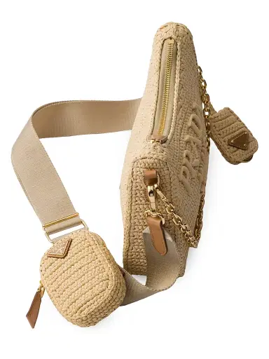 Prada Women's Re-Edition 2005 Crochet Shoulder Bag | Thumbnail 5 Prada Women's Re-Edition 2005 Crochet Shoulder Bag | Thumbnail 5