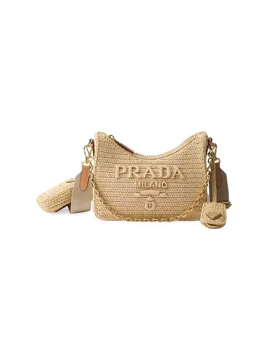 Prada Women's Re-Edition 2005 Crochet Shoulder Bag | Thumbnail 1 Prada Women's Re-Edition 2005 Crochet Shoulder Bag | Thumbnail 1