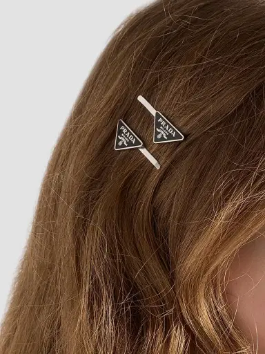 Prada Women's Metal Hair Clips | Thumbnail 2