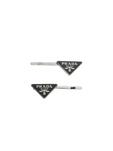 Prada Women's Metal Hair Clips | Thumbnail 1