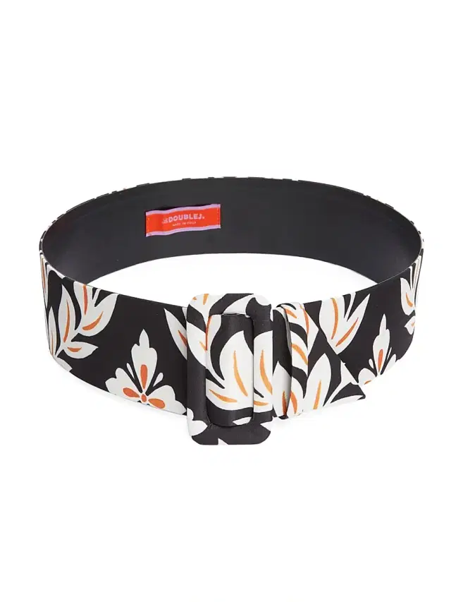 La DoubleJ Women's Medium Belt - Ghirlanda Black