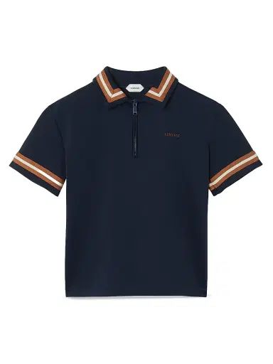 Versace Little Boy's & Boy's Stretch Knit Shirt & Shorts Set - Dark Navy | Thumbnail 5
