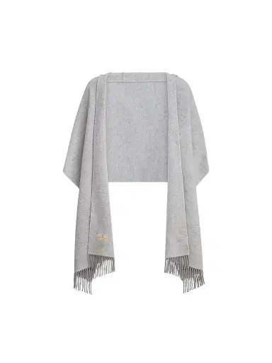 Brunello Cucinelli Women's Hooded Wool and Cashmere Knit Scarf | Thumbnail 1 Brunello Cucinelli Women's Hooded Wool and Cashmere Knit Scarf | Thumbnail 1
