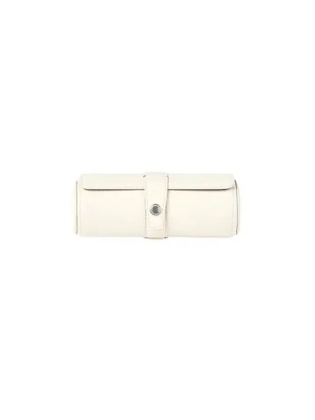 Brunello Cucinelli Fine Grain Calfskin Watch Box - Chalk