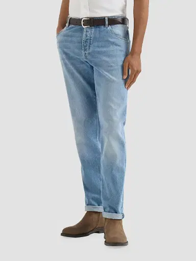 Brunello Cucinelli Men's Comfort Denim Five-pocket Trousers | Thumbnail 2 Brunello Cucinelli Men's Comfort Denim Five-pocket Trousers | Thumbnail 2
