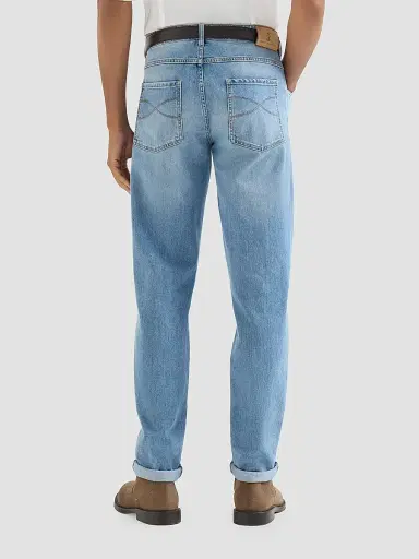 Brunello Cucinelli Men's Comfort Denim Five-pocket Trousers | Thumbnail 3 Brunello Cucinelli Men's Comfort Denim Five-pocket Trousers | Thumbnail 3