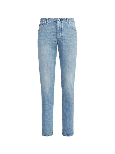 Brunello Cucinelli Men's Comfort Denim Five-pocket Trousers | Thumbnail 1 Brunello Cucinelli Men's Comfort Denim Five-pocket Trousers | Thumbnail 1