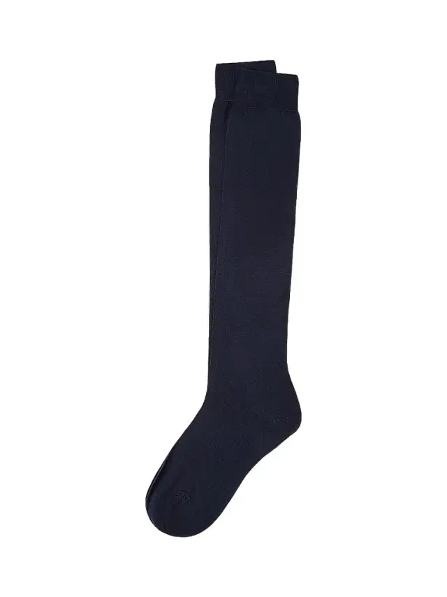 Brunello Cucinelli Men's Cotton Socks - Navy Blue