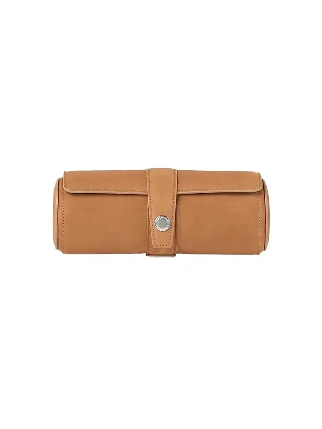 Brunello Cucinelli Nubuck Watch Box - Cognac