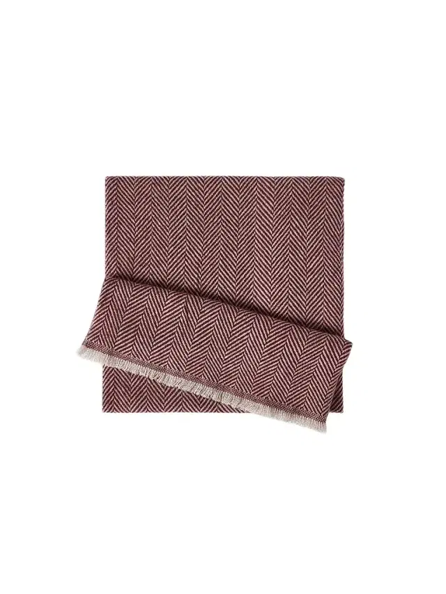 Brunello Cucinelli Men's Cashmere Chevron Scarf