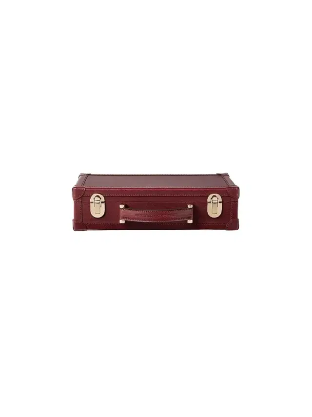 Brunello Cucinelli Burnished Calfskin Glasses Organizer - Wine