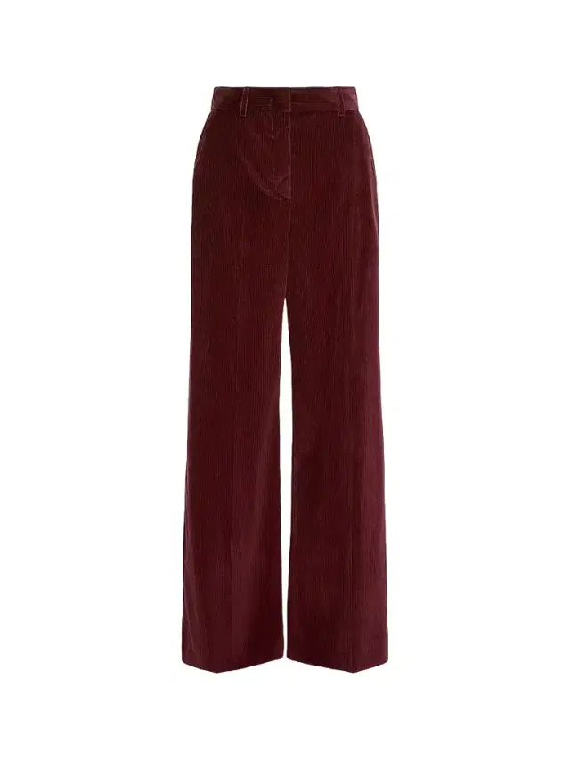 Weekend Max Mara Women's Cotton Velvet Trousers - Bordeaux