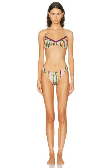 Heavy Manners High Cut Cheeky Bikini Bottom | Thumbnail 4 Heavy Manners High Cut Cheeky Bikini Bottom | Thumbnail 4