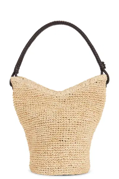 Staud Lani Raffia Bucket Bag | Thumbnail 1 Staud Lani Raffia Bucket Bag | Thumbnail 1