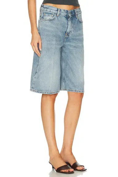 TOTEME Denim Board Short | Thumbnail 2 TOTEME Denim Board Short | Thumbnail 2