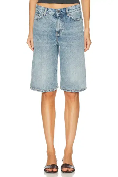 TOTEME Denim Board Short | Thumbnail 1 TOTEME Denim Board Short | Thumbnail 1