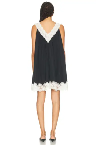 Helsa Mini Dress With Lace | Thumbnail 3