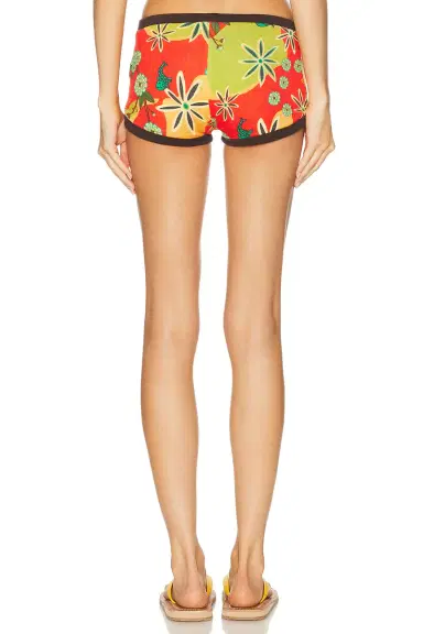 SIEDRÉS Afra Multicolor Floral Short | Thumbnail 4
