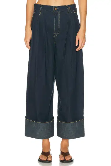 R13 Triple Pleat Wide Leg | Thumbnail 2 R13 Triple Pleat Wide Leg | Thumbnail 2