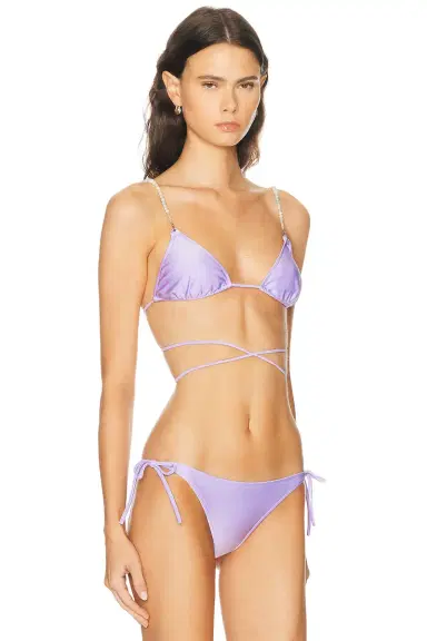 DOLLA for FWRD Dolores Wrap Elba Straps Bikini Top | Thumbnail 2 DOLLA for FWRD Dolores Wrap Elba Straps Bikini Top | Thumbnail 2