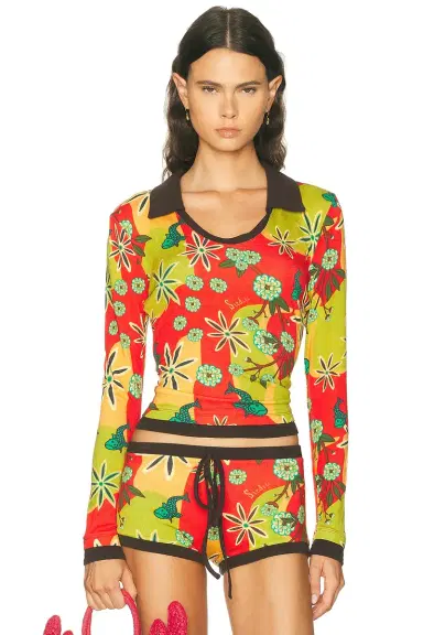 SIEDRÉS Palma Long Sleeve Top | Thumbnail 1 SIEDRÉS Palma Long Sleeve Top | Thumbnail 1