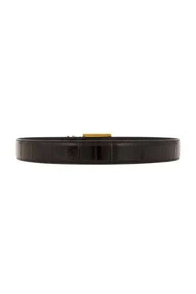 Saint Laurent Carree Passant Cassandre Ceinture Boucle Belt | Thumbnail 2