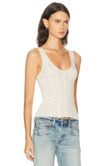 Cou Cou Intimates The Scoop Tank Top | Thumbnail 2