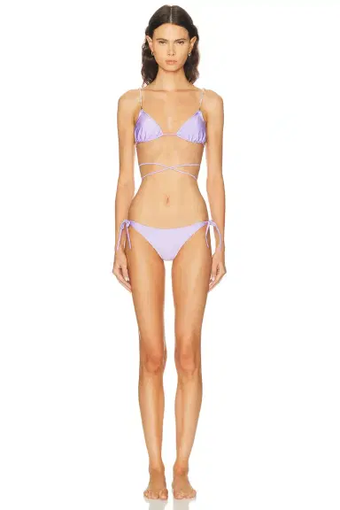 DOLLA for FWRD Dolores Tie Bikini Bottom | Thumbnail 4 DOLLA for FWRD Dolores Tie Bikini Bottom | Thumbnail 4