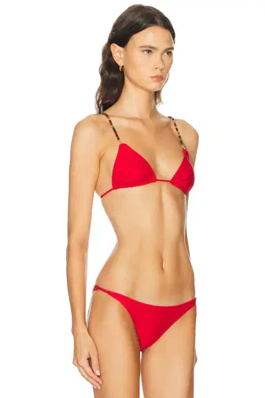 DOLLA for FWRD Dolores Classic Beirut Straps Bikini Top | Thumbnail 2 DOLLA for FWRD Dolores Classic Beirut Straps Bikini Top | Thumbnail 2