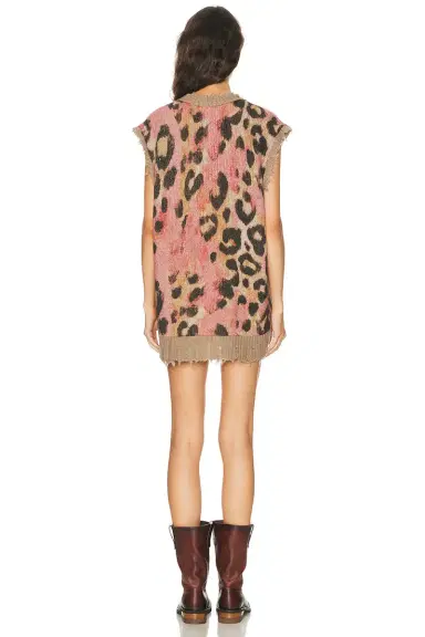 R13 Oversized Sweater Vest Dress | Thumbnail 3 R13 Oversized Sweater Vest Dress | Thumbnail 3