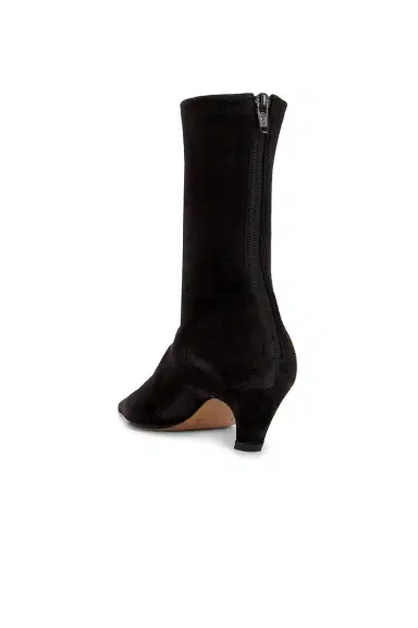 Khaite Arizona Suede Ankle 40 Boot | Thumbnail 3 Khaite Arizona Suede Ankle 40 Boot | Thumbnail 3