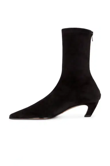 Khaite Arizona Suede Ankle 40 Boot | Thumbnail 5 Khaite Arizona Suede Ankle 40 Boot | Thumbnail 5